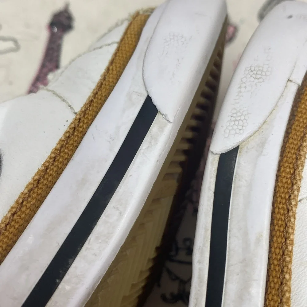 Nike Court Legacy Toddler Shoes Size 8C White, Black And Desert Ochre Colorway